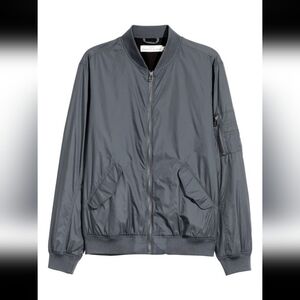 H&M nylon bomber jacket